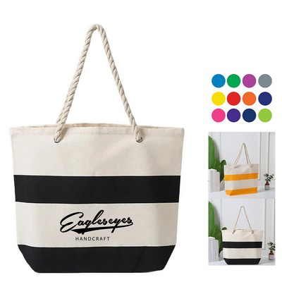Cotton Canvas Tote Bag